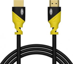 Kabel Blow HDMI - HDMI 3m czarny żółty (92-655#) 1