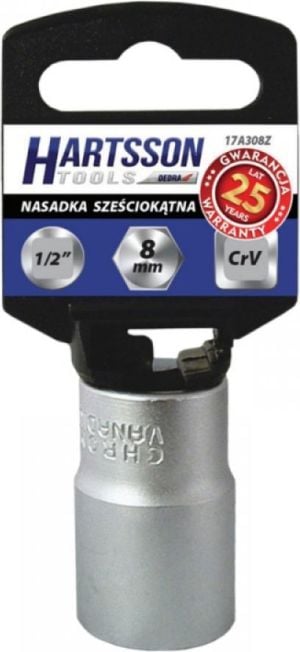 Hartsson Nasadka 6-kątna 1/2" 8mm (17A308Z) 1