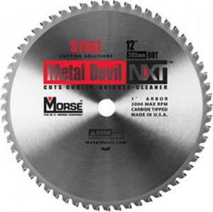 M.K. Morse Piła widiowa TCT do cięcia stali Metal Devil NXT 305mm 60z (MORSE-PTA-MDNXT-305-60-S) 1