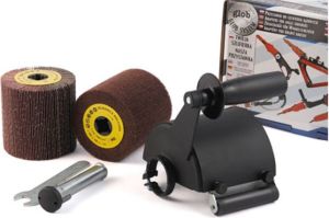 Glob Przystawka 47mm do satynowania i matowienia powierzchni płaskich z rolką prowadzącą (GLOB-GS05-06) 3