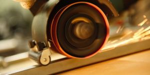 Glob Przystawka 47mm do satynowania i matowienia powierzchni płaskich z rolką prowadzącą (GLOB-GS05-06) 5