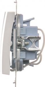 Kontakt-Simon Łącznik potrójny Simon 54 z podświetleniem LED biały (DW31L.01/11) 2