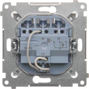 Kontakt-Simon Łącznik potrójny Simon 54 z podświetleniem LED biały (DW31L.01/11) 3