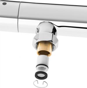 Bateria wannowa Deante Arnika ścienne chrom (BQA 010M) 4