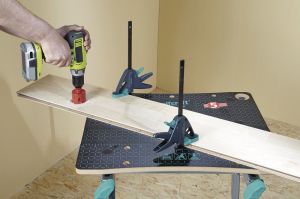 Wolfcraft Ścisk płaszczyznowy do stołów PRO 120mm (3036000) 3