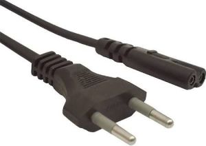 Kabel zasilający Gembird Kabel zasilający EURO (radiowy) CEE 7/16 IEC 320 C7 1.8m (Z04391) 1