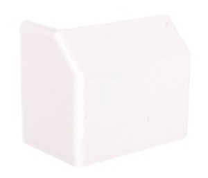 Kopos Pokrywa końcowa kanału LH 60x40mm kremowo-biała 8651 1