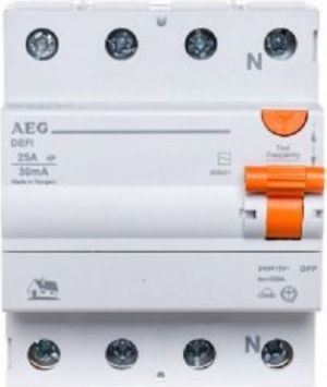 AEG Wyłącznik różnicowoprądowy 2P 25A 0,03 AC DBFI 252 (690780) 1