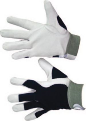 Modeco Rękawice monterskie ze skóry koziej rozmiar 10 12szt. (MN-06-150/10) 1