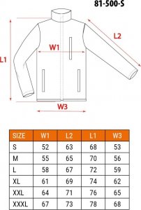 Neo Bluza polarowa rozmiar XXL (81-500-XXL) 5