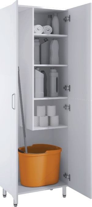 Elita Słupek Amigo 60cm biały połysk (166465) 3