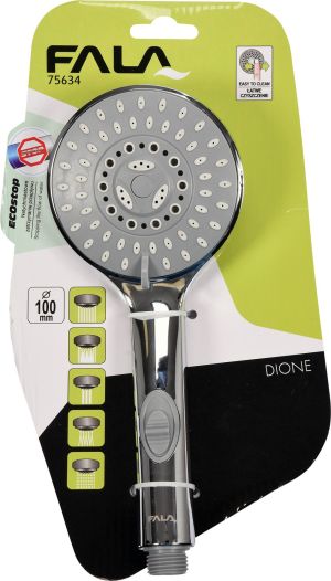 Słuchawka prysznicowa Fala Dione 5-funkcyjna chrom (75634) 4