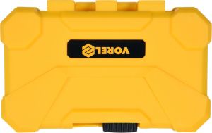 Vorel Wkrętak z grzechotką i wymiennymi bitami 31szt. (65025) 2