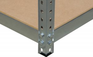 Metalkas Regał metalowy skręcany STABIL 180x90x40 200kg ocynk HDF 3