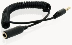 Kabel 4World Jack 3.5mm - Jack 3.5mm 0.7m czarny (06869) 1
