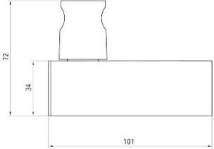 Deante Uchwyt punktowy Round (ANO 021U) 2