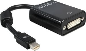 Adapter AV Delock DisplayPort Mini - DVI-I czarny (65098) 1