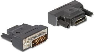 Adapter AV Delock HDMI - DVI-D czarny (Z08460) 1
