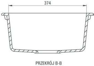 Zlewozmywak Deante Zlewozmywak 1-komorowy z krótkim ociekaczem Evora szary metalik (ZQJ S11A) 3