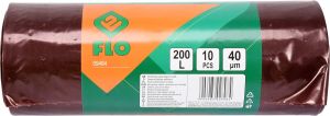 Flo Worki perforowane 200L na liście i lekkie odpady ogrodowe 10szt. (09484) 2