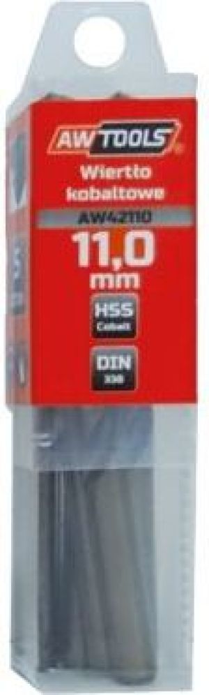 Wiertło AWTools kobaltowe walcowe 11mm 5szt. (AW42110) 2