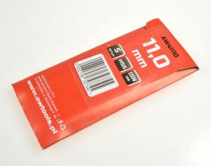 Wiertło AWTools do metalu HSS walcowe 11mm 5szt. (AW41110) 3