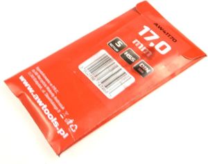 Wiertło AWTools do metalu HSS podtaczane 17mm 5szt. (AW41170) 2