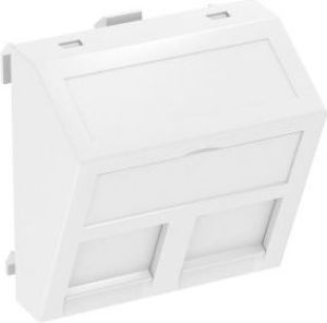 Bettermann Adapter podwójna RJ45 skośny M45 (6119298) 1