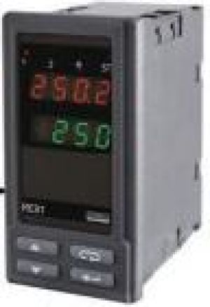 Lumel Regulator temperatury PT100 -50-100°C wyj. gł. przekaźnikowe wyj. alarmowe 2 przekaźniki zasilanie 230VAC 50/60Hz (RE81 01100P0) 1