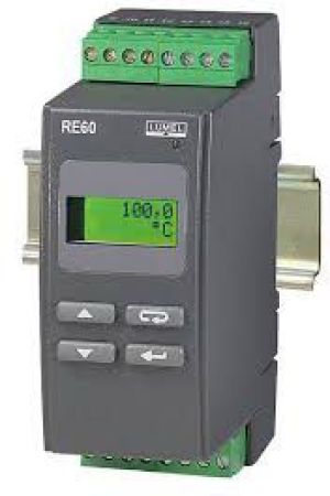 Lumel Regulator temperatury na szynę wejście PT100 0-250st.C wyjście główne przekaźnikowe wyjście alarmowe 2 przekaźniki zasilanie 230 (RE60 021210) 1