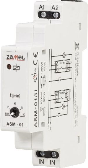 Zamel Automat schodowy 12-240V AC/DC ASM-01/U (EXT10000005) 2