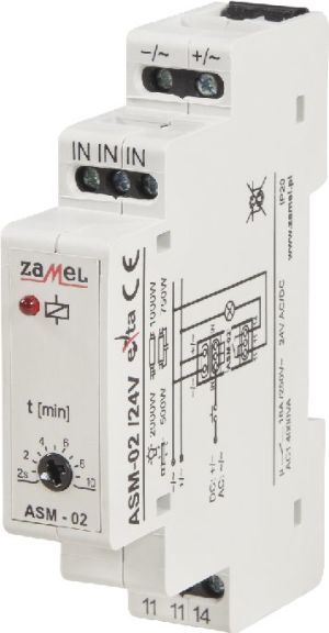 Zamel Automat schodowy 24V AC/DC ASM-02/24V (EXT10000007) 2