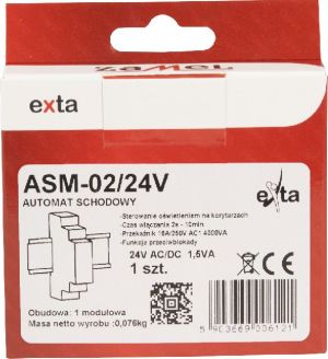 Zamel Automat schodowy 24V AC/DC ASM-02/24V (EXT10000007) 5