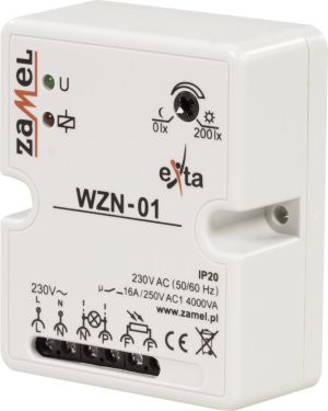 Zamel Wyłącznik zmierzchowy 16A 230V 0-200lx WZN-01 (EXT10000147) 1