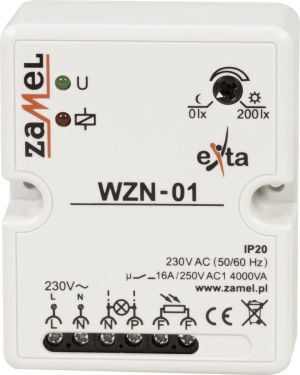Zamel Wyłącznik zmierzchowy 16A 230V 0-200lx WZN-01 (EXT10000147) 2