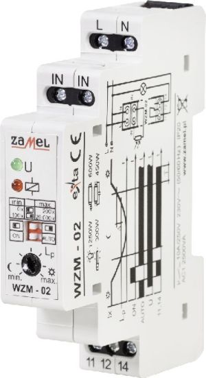 Zamel Wyłącznik zmierzchowy bez sondy 230V AC WZM-02 (EXT10000144) 2