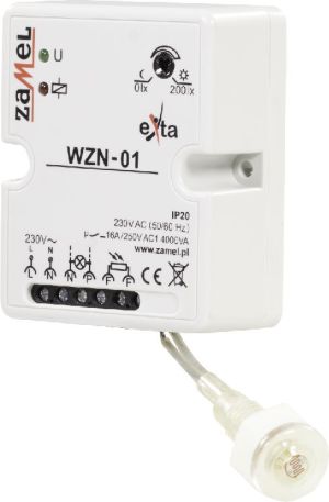 Zamel Wyłącznik zmierzchowy z sondą SOH-01 16A 1Z 230V AC IP20 WZN-01/S1 (EXT10000148) 4
