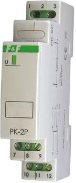 F&F Przekaźnik instalacyjny 2P 8A 48V AC/DC (PK2P48) 1
