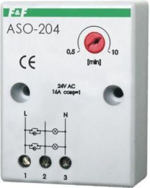 F&F Automat schodowy 16A 1Z 0,5-10min IP65 (ASO-204) 1
