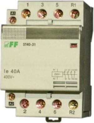 F&F Stycznik modułowy 63A 4Z 0R 24V AC (ST63-40/24) 1