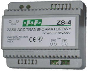F&F Zasilacz stabilizowany 230VAC/18VDC 12W 0,66A 1