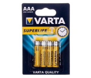 Varta Bateria Superlife AAA / R03 4 szt. 1