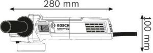 Szlifierka Bosch GWS 9-125 S 900W 2