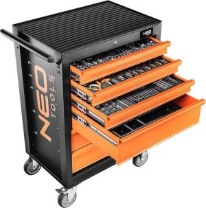 Wózek narzędziowy Neo 6 szuflad z wyposażeniem (84-223+G) 1