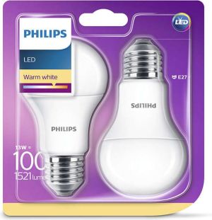 Philips Żarówka LED E27 13W (100W) 2 sztuki (929001234561) 1