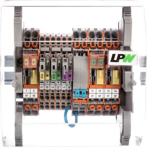 Wago Listwa Pomiarowa WAGO LPW 14-torowa, 230V AC, równoległa 847-297/230-2000 1