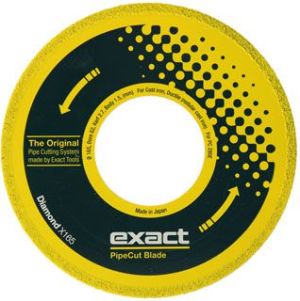 Exact Piła diamentowa DIAMOND do cięcia żeliwa Exact X165 mm - EXACT-DIAMONDX165 1