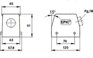 LAPP Obudowa EPIC H-B 24 TS M32 (19123000) 2
