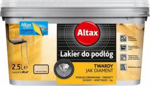 ALTAX Lakier do podłóg bezbarwny połysk 2,5L 1