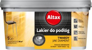 ALTAX Altax LAKIER DO PODŁÓG bezbarwny połysk 5l 1